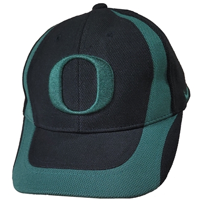 Nike Oregon Ducks Youth Swoosh Players Swoosh Flex Hat- Black