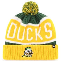 Oregon Ducks 47 Brand Calgary Cuff Knit Beanie