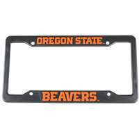 Oregon State Beavers Plastic License Plate Frame