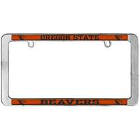 Oregon State Beavers Thin Metal License Plate Frame