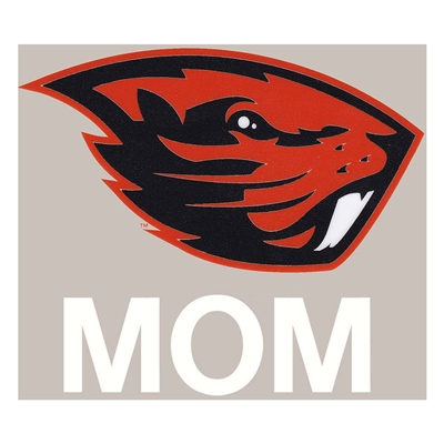 Oregon State Beavers Transfer Decal - Mom