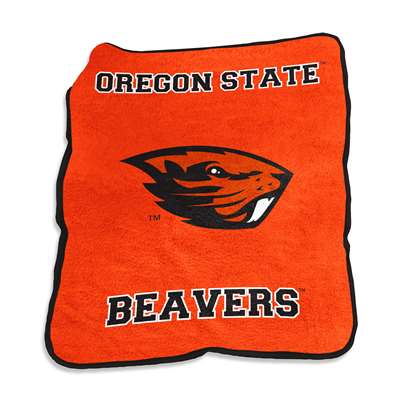 Oregon State Beavers Mascot Throw Blanket