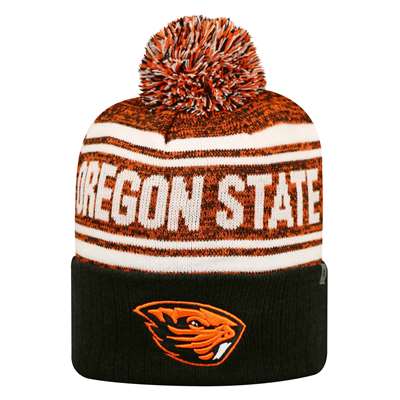 Oregon State Beavers Top of the World Driven Pom Knit