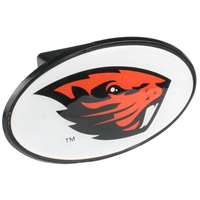 Oregon State Beavers Hitch Receiver Cover Snap Cap - White