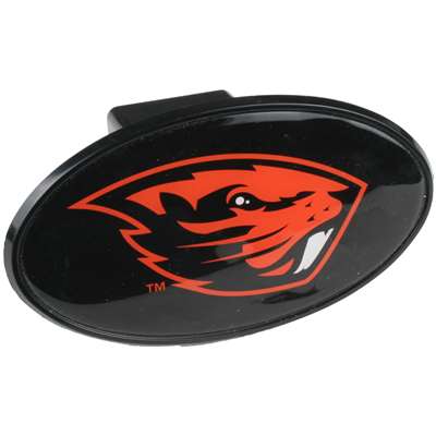 Oregon State Beavers Hitch Receiver Cover Snap Cap - Black