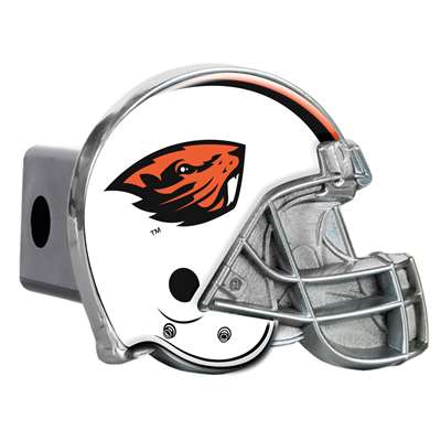 Oregon State Beavers Trailer Hitch Receiver Cover - Helmet