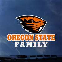 Oregon State Beavers Transfer Decal - Family