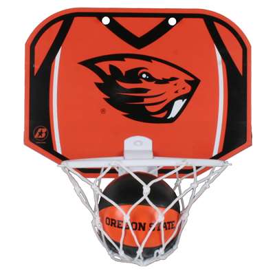 Oregon State Beavers Mini Basketball And Hoop Set