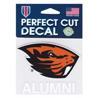 Oregon State Beavers Perfect Cut Decal - Alumni