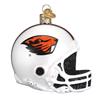 Oregon State Beavers Glass Christmas Ornament - Football Helmet