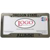 Oregon State Beavers Metal Chrome License Plate Fr