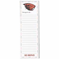 Oregon State Beavers Magnetic To Do List Pad