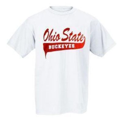 Ohio State Script Tail T-shirt White