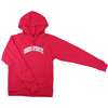 Ohio State Womens Hooded Sweatshirt - Ohio State Arched - By Champion - Scarlet