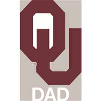 Oklahoma Sooners Transfer Decal - Dad