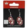 Oklahoma Sooners Dangler Earrings