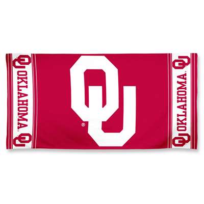 Oklahoma Sooners Cotton Fiber Beach Towel