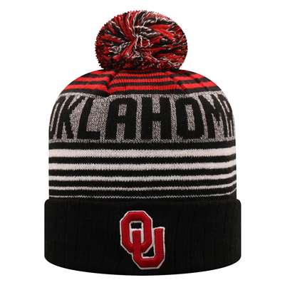 Oklahoma Sooners Top of the World Overt Cuff Knit Beanie