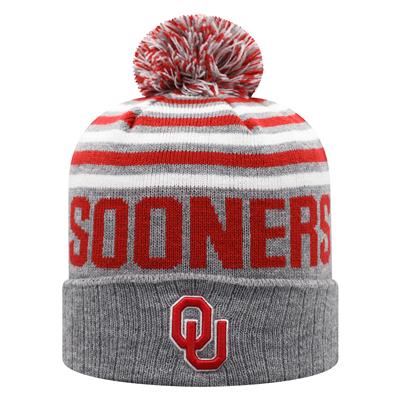 Oklahoma Sooners Top of the World Ensuing Cuffed Knit Beanie