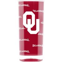 Oklahoma Sooners Acrylic Square Tumbler Glass - 16 oz
