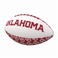 Oklahoma Sooners Mini Rubber Repeating Football