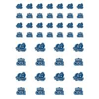 Old Dominion Monarchs Small Sticker Sheet - 2 Sheets