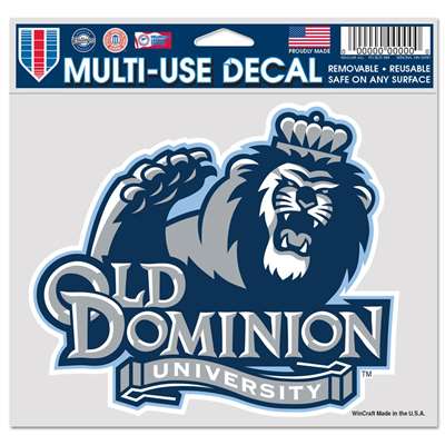 Old Dominion Monarchs Ultra Decal 4.5" x 6"