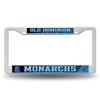 Old Dominion Monarchs White Plastic License Plate Frame