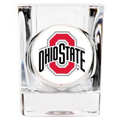 Ohio State Buckeyes Shot Glass - Square 2oz