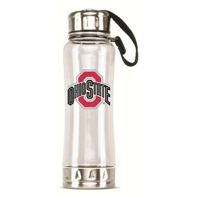 Ohio State Buckeyes Clip-On Water Bottle - 16 oz