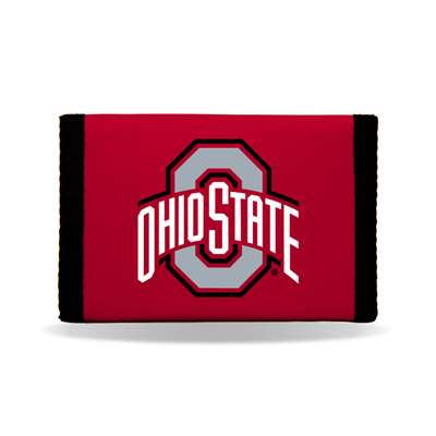 Ohio State Buckeyes Nylon Tri-Fold Wallet