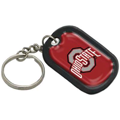 Ohio State Buckeyes Key Chain - Dog Tag