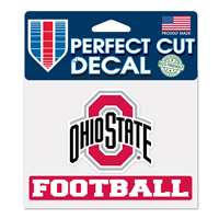 Ohio State Buckeyes Perfect Cut Decal - Football