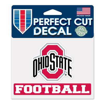 Ohio State Buckeyes Perfect Cut Decal - Football