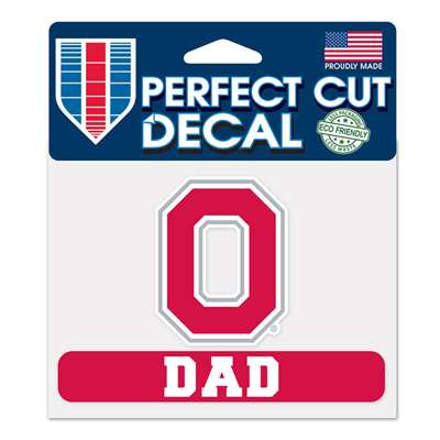 Ohio State Buckeyes Perfect Cut Decal - Dad