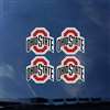 Ohio State Buckeyes Transfer Decals - Set of 4