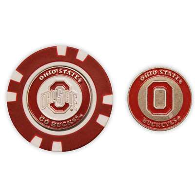 Ohio State Buckeyes Golf Poker Chip