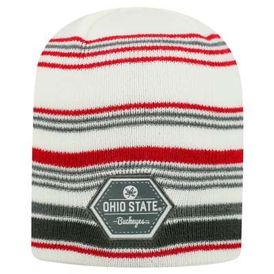 Ohio State Buckeyes Top of the World Channel Knit Beanie