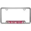 Ohio State Buckeyes Stainless Steel License Plate Frame
