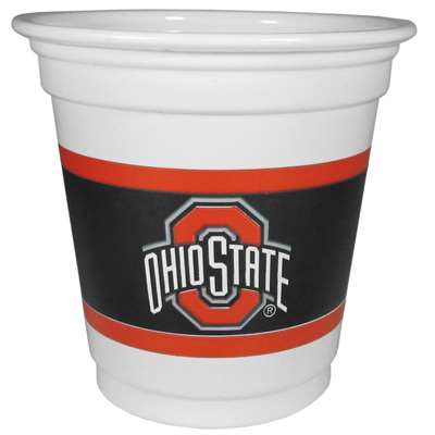 Ohio State Buckeyes Mini Plastic Gameday Cup - 18 Count