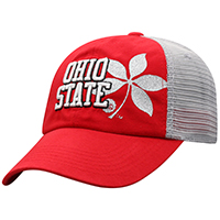 Ohio State Buckeyes Top of the World Women's Glitter Cheer Hat