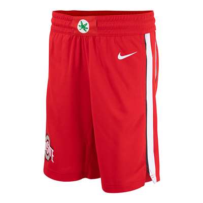 Nike Ohio State Buckeyes Youth Replica Basketball Shorts - Red