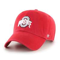 Ohio State Buckeyes 47 Brand Clean Up Adjustable Hat - Red