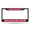 Ohio State Buckeyes Black License Plate Frame