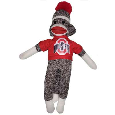 Ohio State Buckeyes Sock Monkey - 20"
