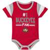 Ohio State Buckeyes Infant Boys Colosseum Paradise Onesie