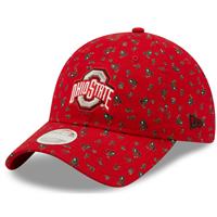 Ohio State Buckeyes New Era Womens 9Twenty Floral Adjustable Hat