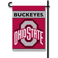 Ohio State Buckeyes 2-Sided Garden Flag