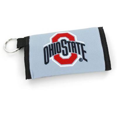 Ohio State Buckeyes Nylon Wallet Keychain