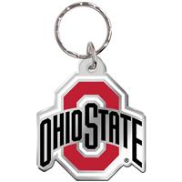 Ohio State Buckeyes Mirror Finish Acrylic Keychain